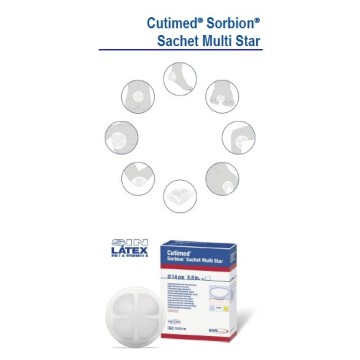 Cutimed Sorbion Sachet Multi Star