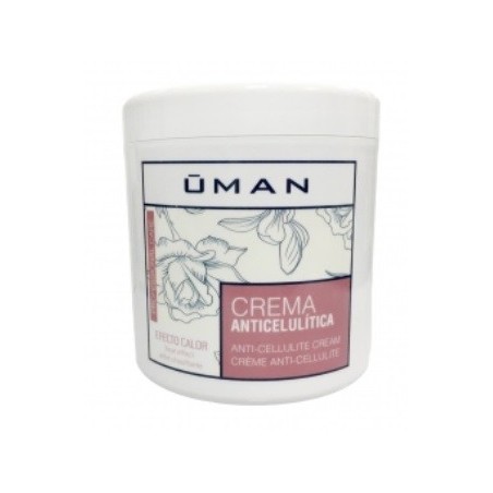 Crema anticelulítica Efecto calor Uman 1000 ml