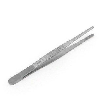 Pinza fina de disección recta sin dientes