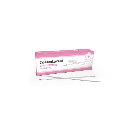 Cepillo endocervical estéril caja 100 unidades