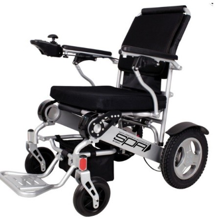 Silla de ruedas de aluminio plegable Spa
