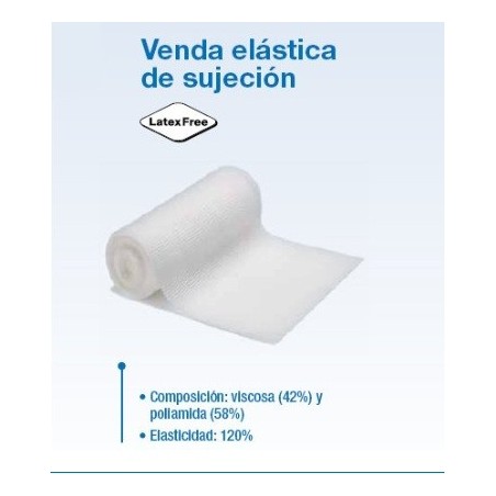 venda elástica de sujeción 6cm x 4 m