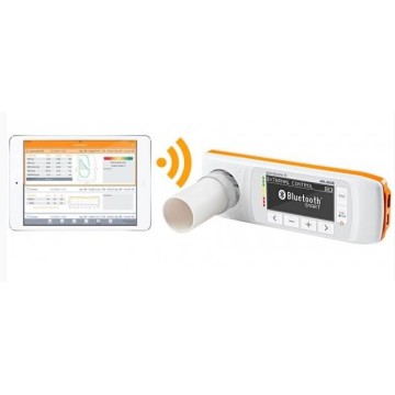 espirómetro spirobank II con conexión bluetooth