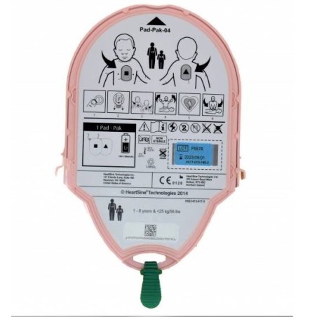 PAD-PAK Pedíatrico de Batería y electrodos Para Samaritan Pad