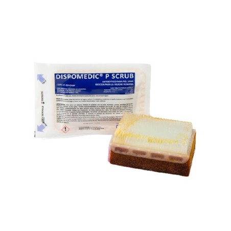 Cepillo Quirurgico Dispomedic P Scrub Povidona 7,5%