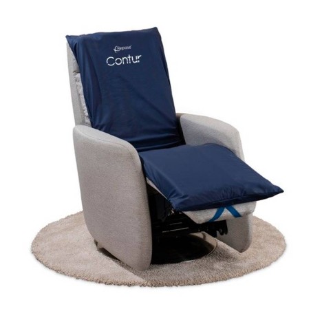 Repose Cojín Antiescaras de asiento y respaldo Family Contur: 1 funda + 1 contur (178 x 57