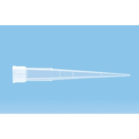 Punta de pipeta transparente 200 μl