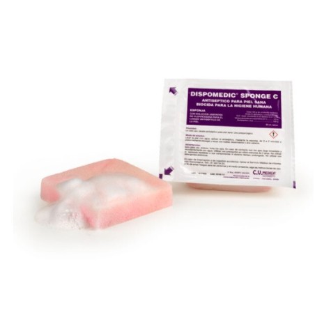 Esponja Impregnada en 25ml de Clorhexhidina 0,8% Dispomedic