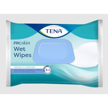 Toallitas Humedas TENA ProSkin Wet Wipes C/48 uds