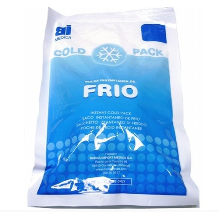 Bolsa frio instantaneo de un solo uso