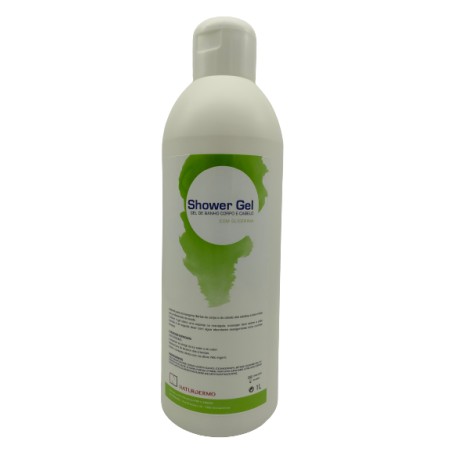 Gel-champú de baño para cuerpo y cabello Naturdermo 1 litro