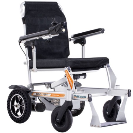 Silla de ruedas eléctrica Discovery Color Plata