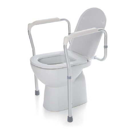 Apoyabrazos para WC en aluminio regulable Onda RP770
