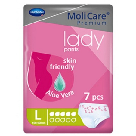 Braguitas Molicare Lady Pants 5 gotas talla L