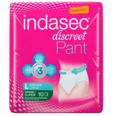 Indasec Discreet Pants Super talla Grande