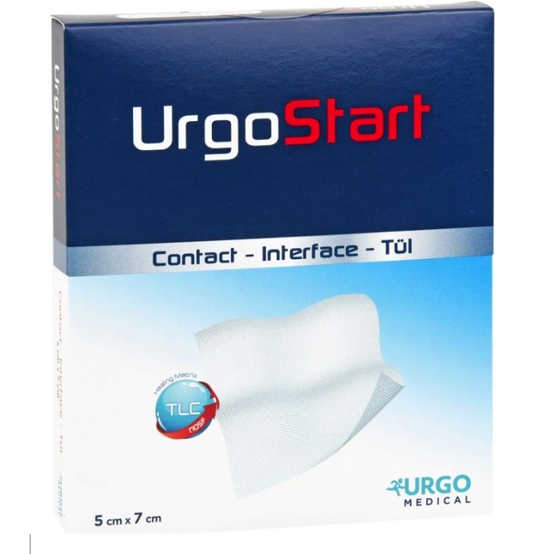 Apósito no adhesivo UrgoStart Contact 5CM X 7CM