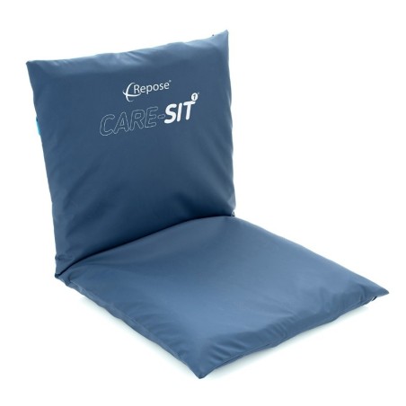 REPOSE CARE-SIT Cojín Antiescaras de asiento y respaldo con funda y bomba