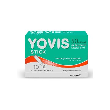 Yovis Alfasigma 50000 millones fermentos lácticos vivos sobres bucodispersables flora intestinal