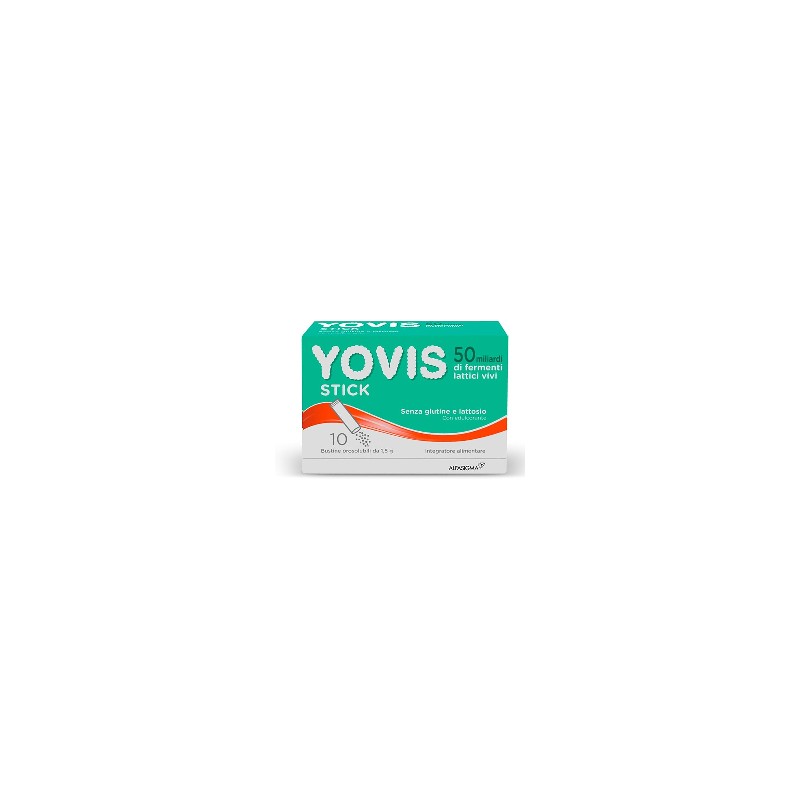 Yovis Alfasigma 50000 millones fermentos lácticos vivos sobres bucodispersables flora intestinal