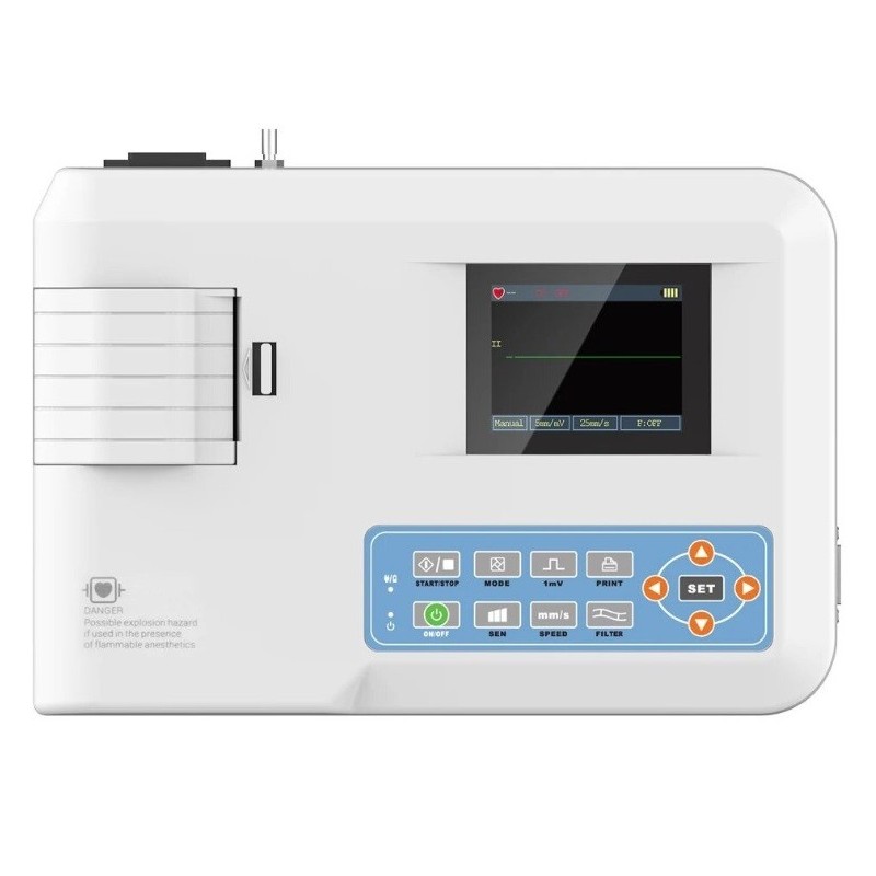 Electrocardiógrafo ECG 1can 100G con interpretación