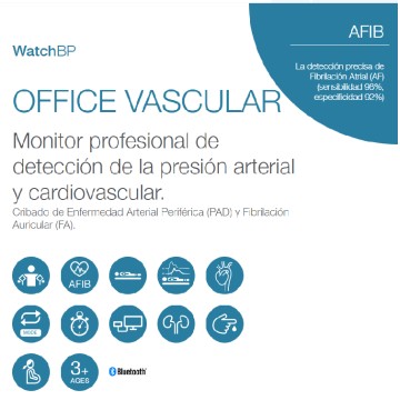 Características MICROLIFE Monitor profesional de presión arterial y cardiovascular ITB