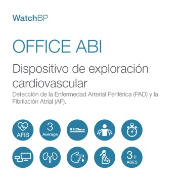 Características MICROLIFE WatchBP Office ABI Dispositivo de exploración cardiovascular