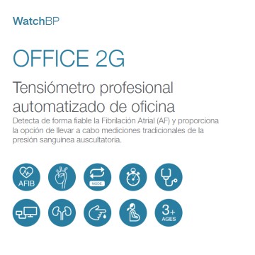 Características MICROLIFE Tensiómetro profesional automatizado WatchBP Office 2G
