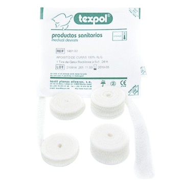 TEXPOL Gasa estéril en tira para taponamiento 24 hilos 2cmx10m Unidad