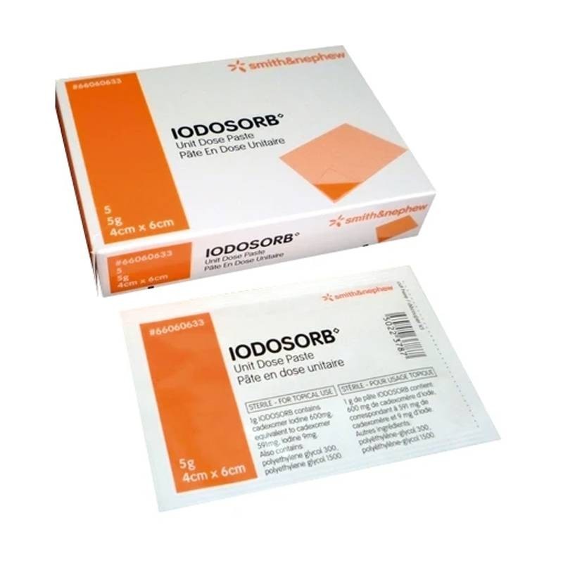 IODOSORB Apósitos4 x 6 cm