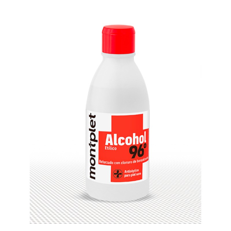 Alcohol etílico 96º MONTPLET 250 ml