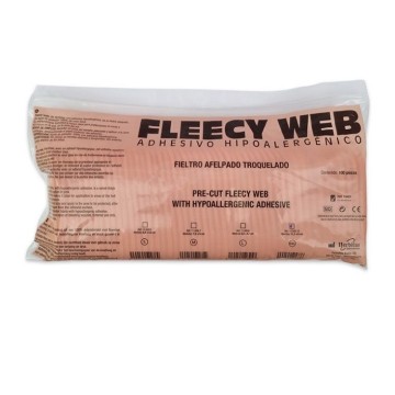 FLEECY WEB Adhesivo Troquelado 100 unidades