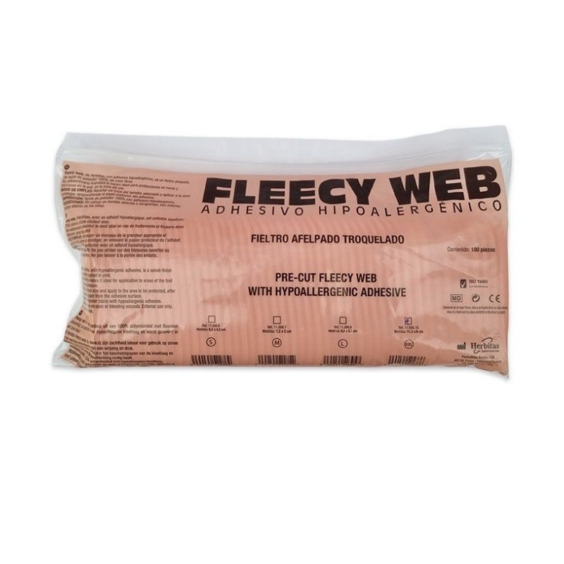 FLEECY WEB Adhesivo Troquelado 100 unidades