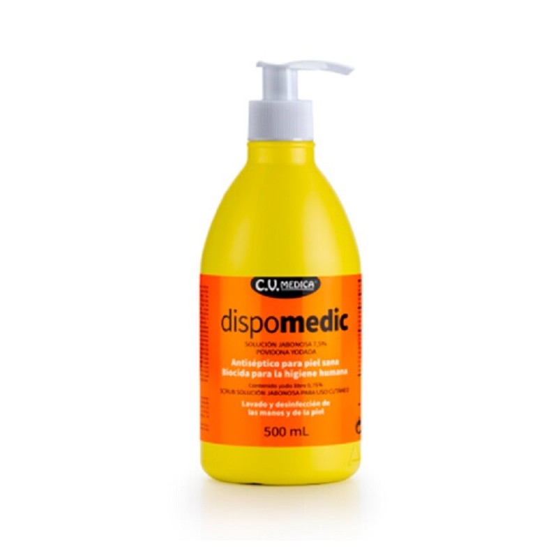 DISPOMEDIC Povidona jabonosa 500 ml con dosificador
