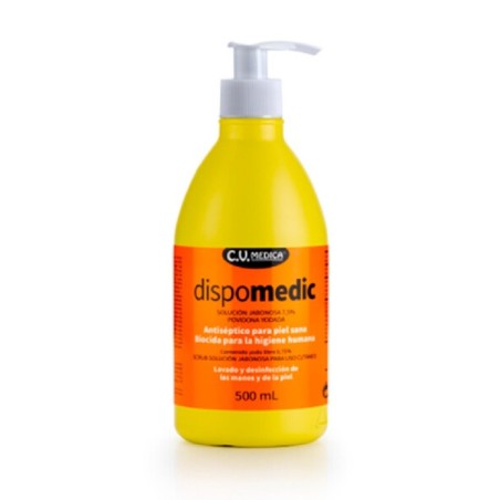 DISPOMEDIC Povidona jabonosa 500 ml con dosificador