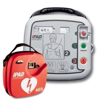 IPAD CU-SP1 Desfibrilador semiautomatico con bolsa y asa