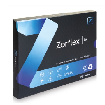ZORFLEX LA Apósitos poco adherentes con carbón activado