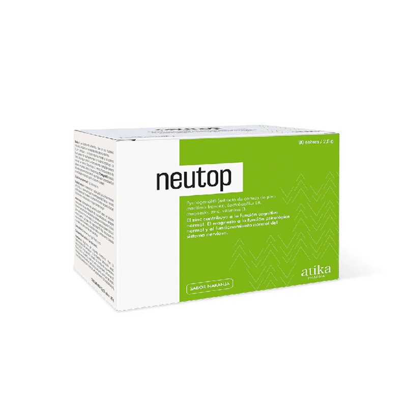 NEUTOP contribuye a una función cognitiva normal y al correcto funcionamiento del sistema nervioso