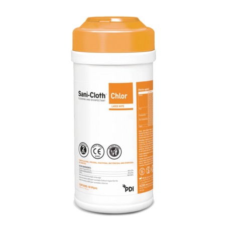 SANI-CLOTH CHLOR Toallitas esporicidas desinfectantes 50 unidades