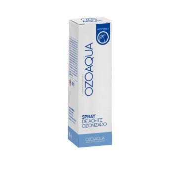 Aceite ozonizado OZOAQUA en spray para mejor aplicación