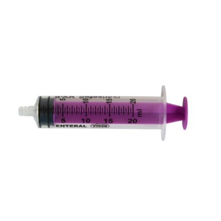 Jeringa nutrición enteral Niños y recién nacidos Nutrisafe 20ml Unidad