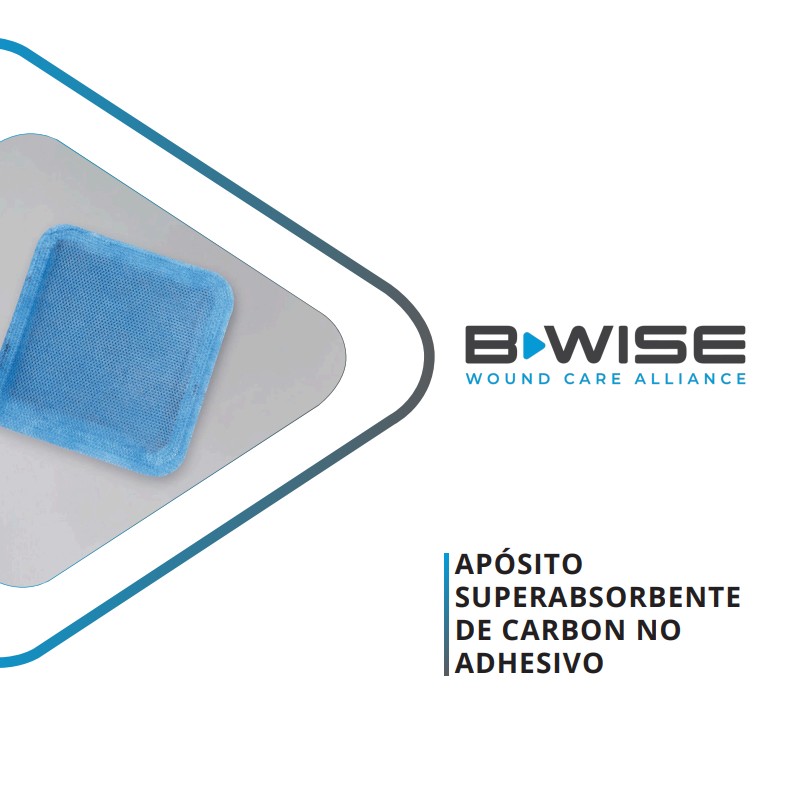 BWISE Apósitos superabsorbentes 10x20 cm Caja 10 unidades