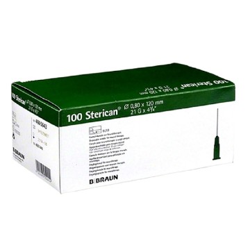 STERICAN Agujas 21G X 4 3/4 (0,80X120)T.NEURAL