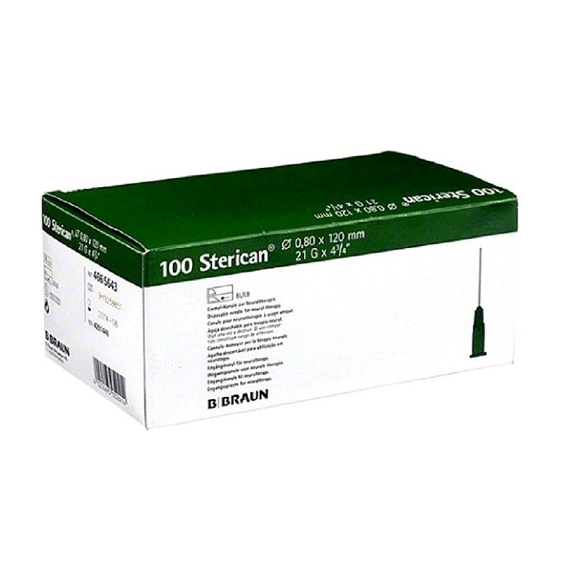 STERICAN Agujas 21G X 4 3/4 (0,80X120)T.NEURAL