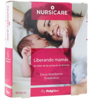 Nursicare Apósitos Pezones Lactancia 6 ud | Parafarmic