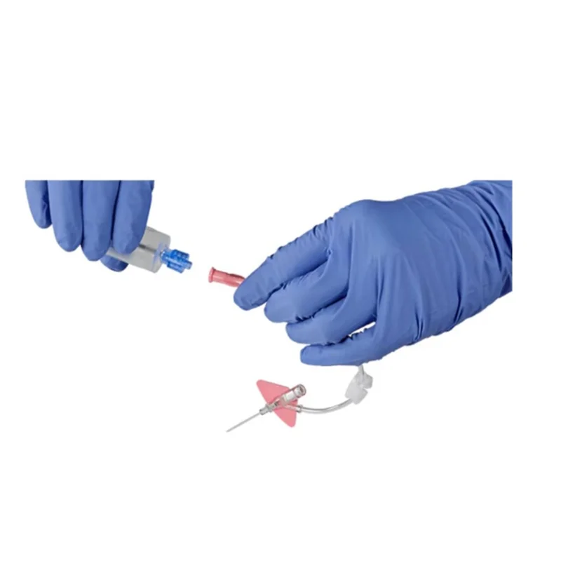 Adaptador Luer-Lok extracción de sangre desde catéter intravenoso sin aguja BD Vacutainer