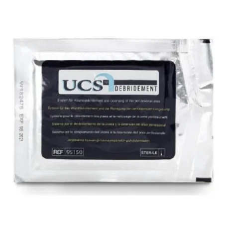UCS toallitas para desbridar 20x20 cm caja 10 unidades Welcare Clase IIb desbridamiento