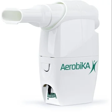 Aerobika OPEP dispositivo PEP oscilante Trudell Medical ref 110501 EPOC bronquiectasias