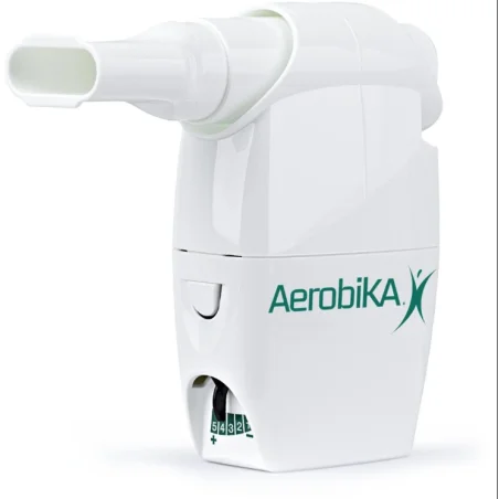 Aerobika OPEP dispositivo PEP oscilante Trudell Medical ref 110501 EPOC bronquiectasias