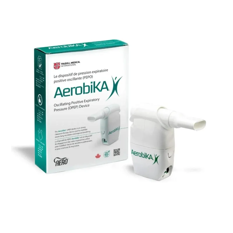 Aerobika OPEP 4 piezas desmontables boquilla válvula indicador resistencia puerto nebulizador