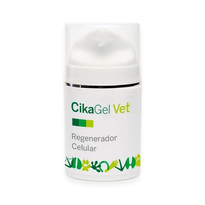 Cikagel Vet 50 ml de Kledos, regenerador celular veterinario zoosanitario para heridas en perros y gatos